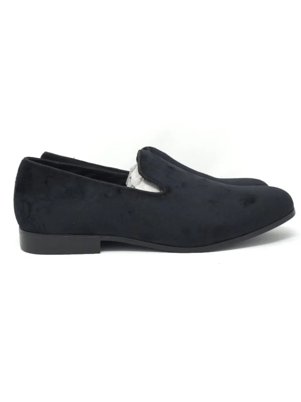 New Alfani Black Suede Slip-On Loafers Men’s 10.5M